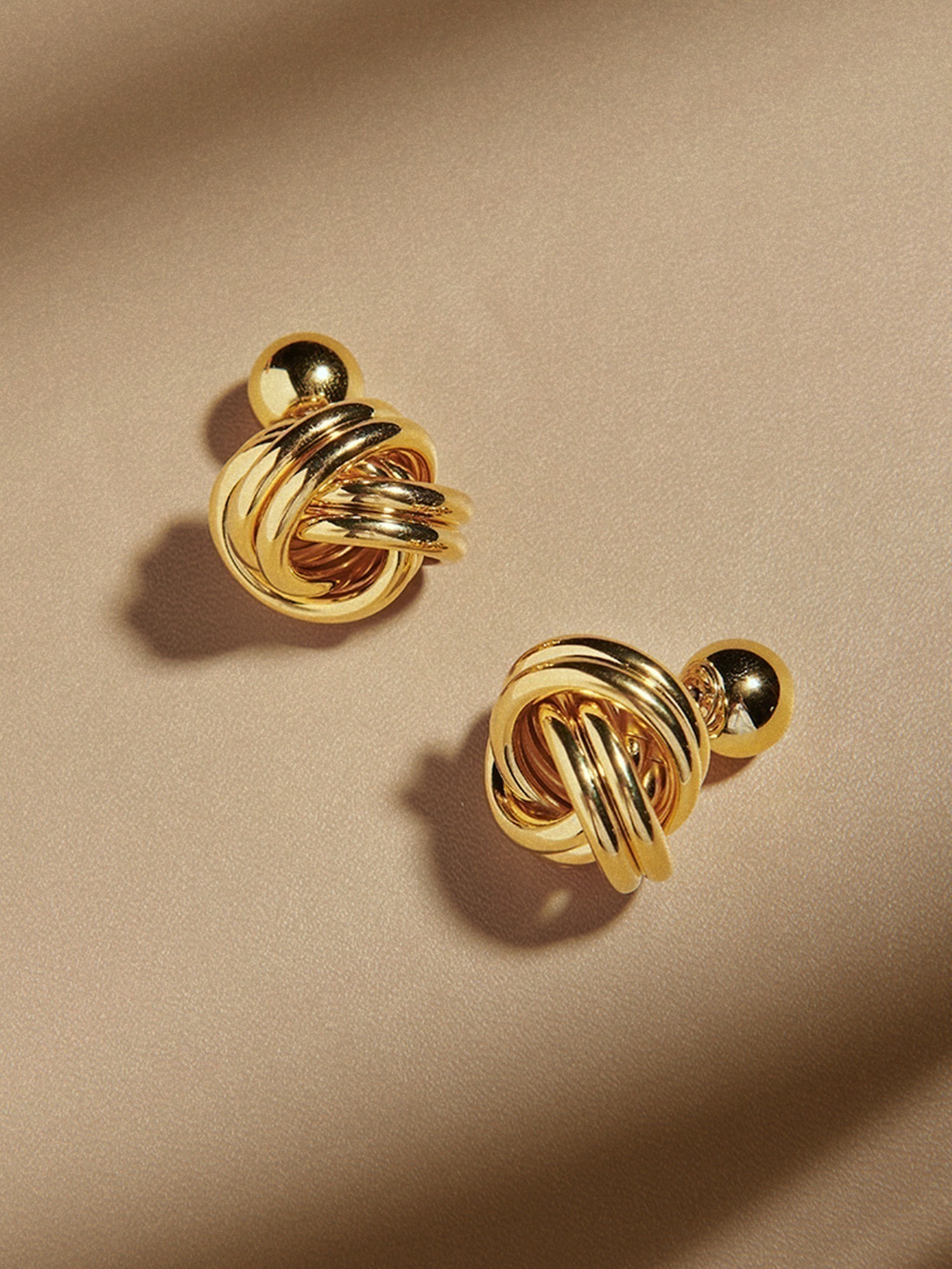 [5차 리오더] 2way bold ball earring-gold
