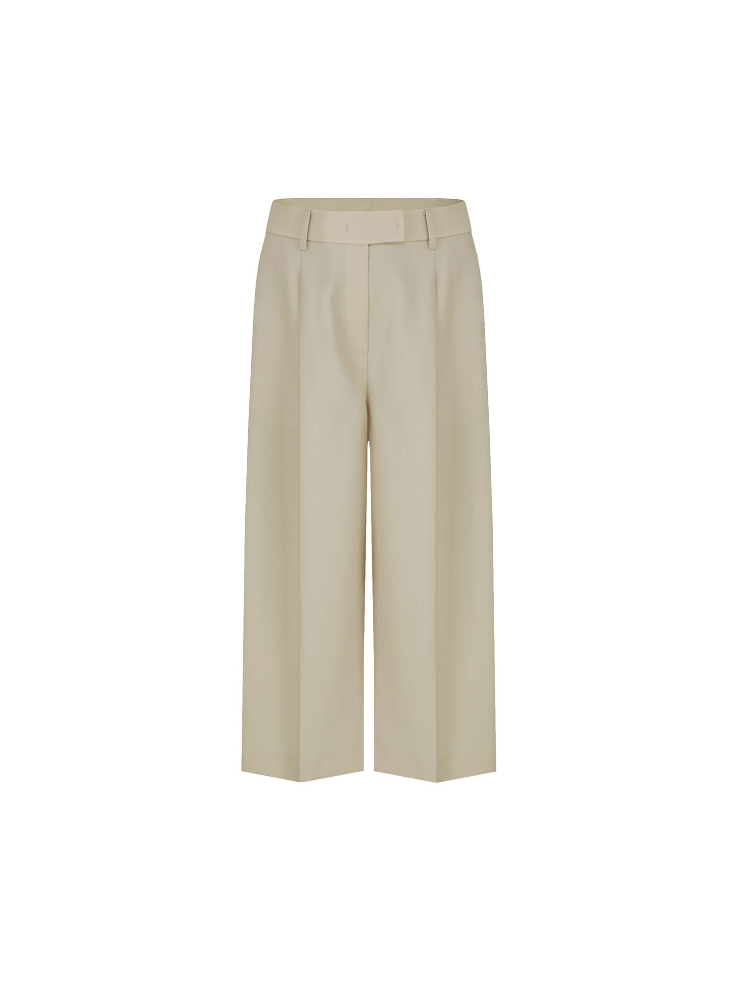 [TA221PT03P] formal wide middle pant-beige