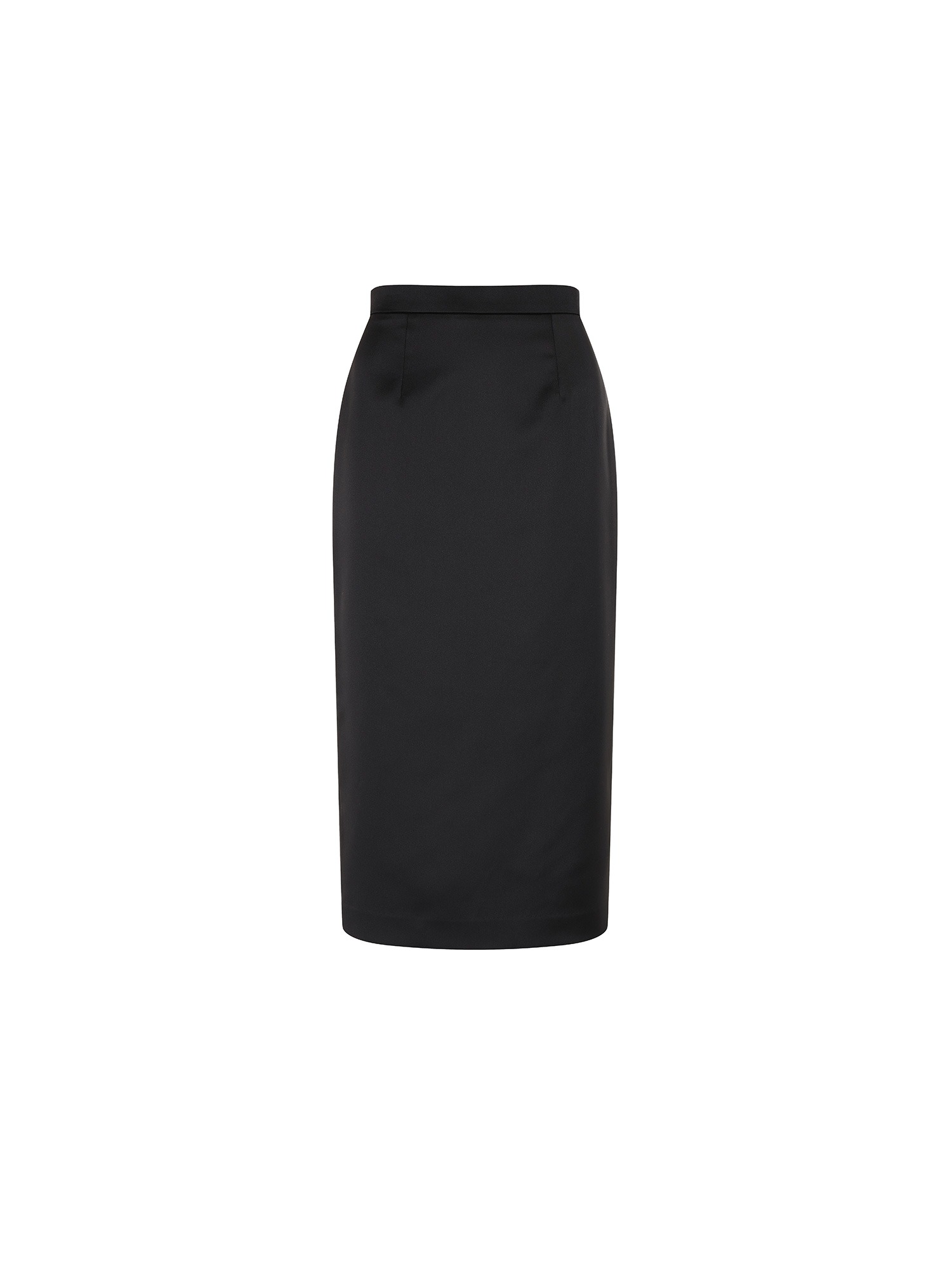 #132097 Minimal Long Skirt-BK